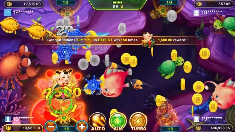 RSG皇家電子福蛙捕魚遊戲EXPERT模式爆分與150倍獎勵實況